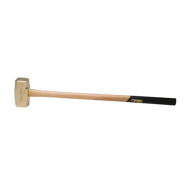 12 lb. Brass Hammer with 32" Wood Handle